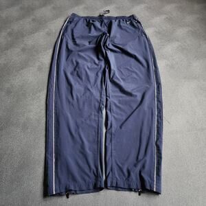 Y2K Nike Navy Dri Fit Running Athletic Sweatpants Large